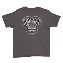SINISTER SKULLS - Enneagram Skull Youth Short Sleeve T-Shirt
