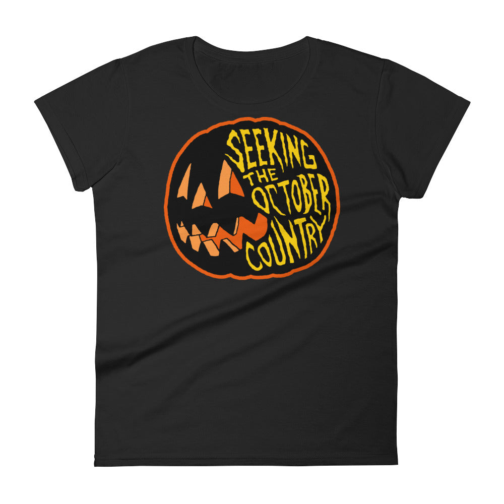 Seeking the October Country Pumpkin Women's short sleeve t-shirt
