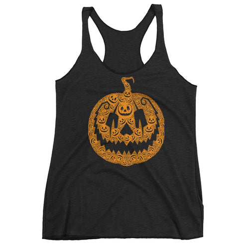 Jack of 1000 Faces Women's Racerback Tank