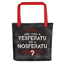 Are you a YESferatu or a NOsferatu? Tote bag