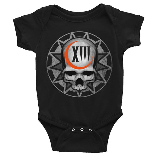 SINISTER SKULLS - Lucky 13 Skull Infant Bodysuit