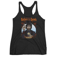Halloween Saints - Mr. Dark Women's Racerback Tank