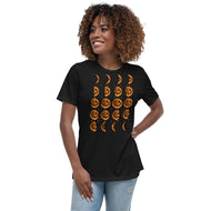 Cult of the Great Pumpkin Moon Phases Women's Relaxed T-Shirt