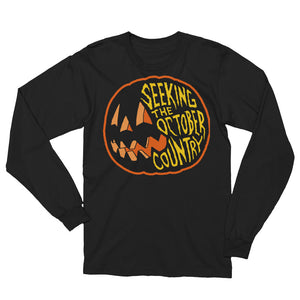 Seeking the October Country Pumpkin Unisex Long Sleeve T-Shirt