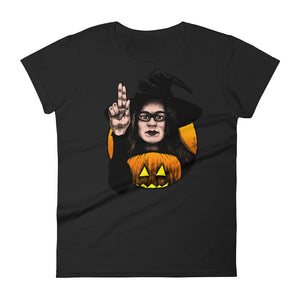 Halloween Saints Series 2 - ALT - Rhonda Women's short sleeve t-shirt