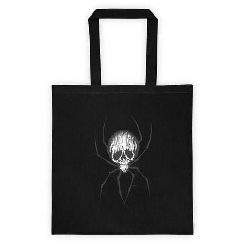 Skull Spider Tote bag
