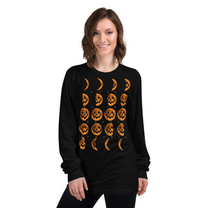 Cult of the Great Pumpkin Moon Phases Long sleeve t-shirt