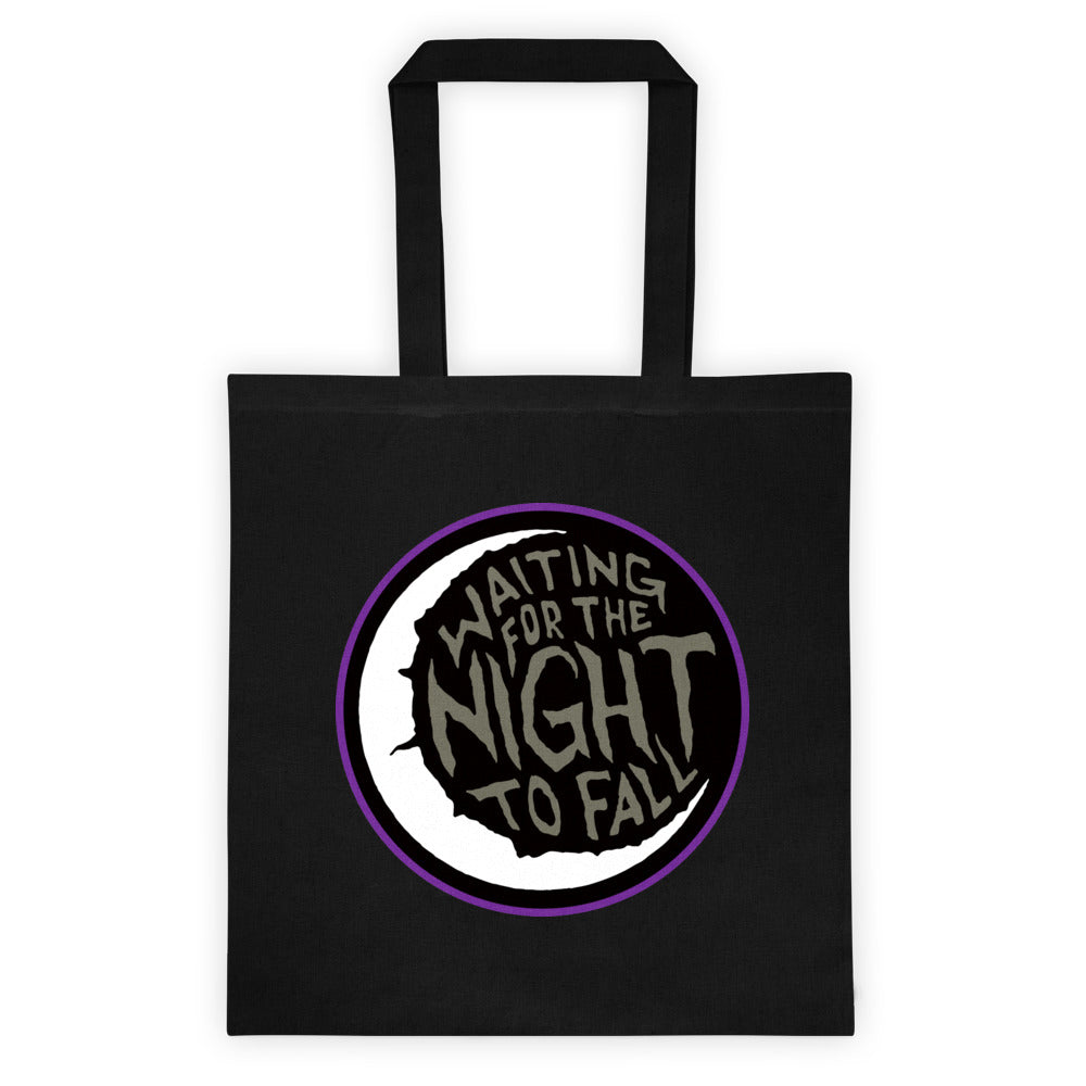 Waiting for the Night to Fall Tote bag