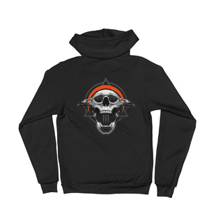 SINISTER SKULLS - Corvus TriSkull Hoodie sweater