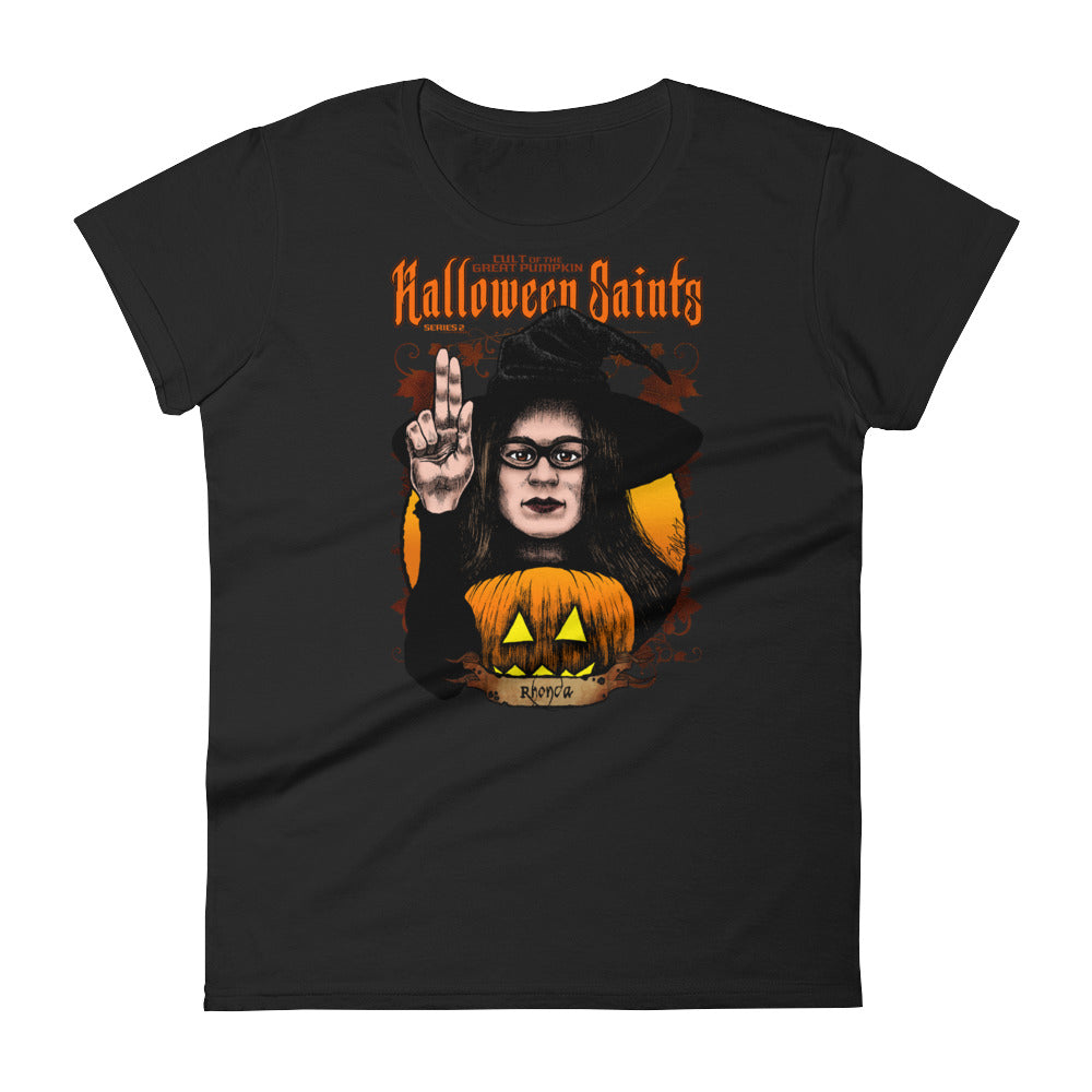 Halloween Saints Series 2 - Rhonda Women's short sleeve t-shirt