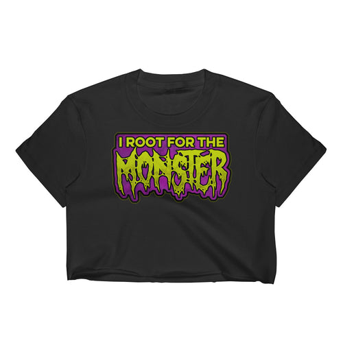 I Root for the Monster Women's Crop Top