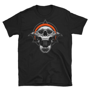 Sinister Skulls Corvus TriSkull Short-Sleeve Unisex T-Shirt