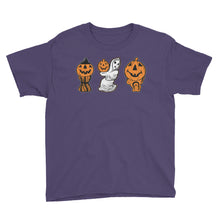 3 Halloween Blowmolds Youth Short Sleeve T-Shirt