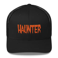 Haunter (Orange) Embroidered Trucker Cap