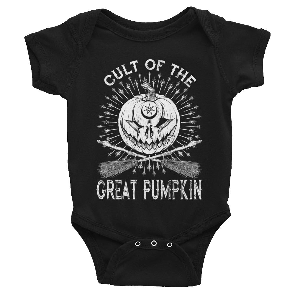 Cult of the Great Pumpkin - Crossed Brooms Infant Bodysuit