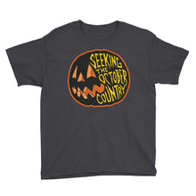 Seeking the October Country Pumpkin Youth Short Sleeve T-Shirt