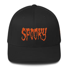 Spooky (Orange) Embroidered Structured Twill Cap