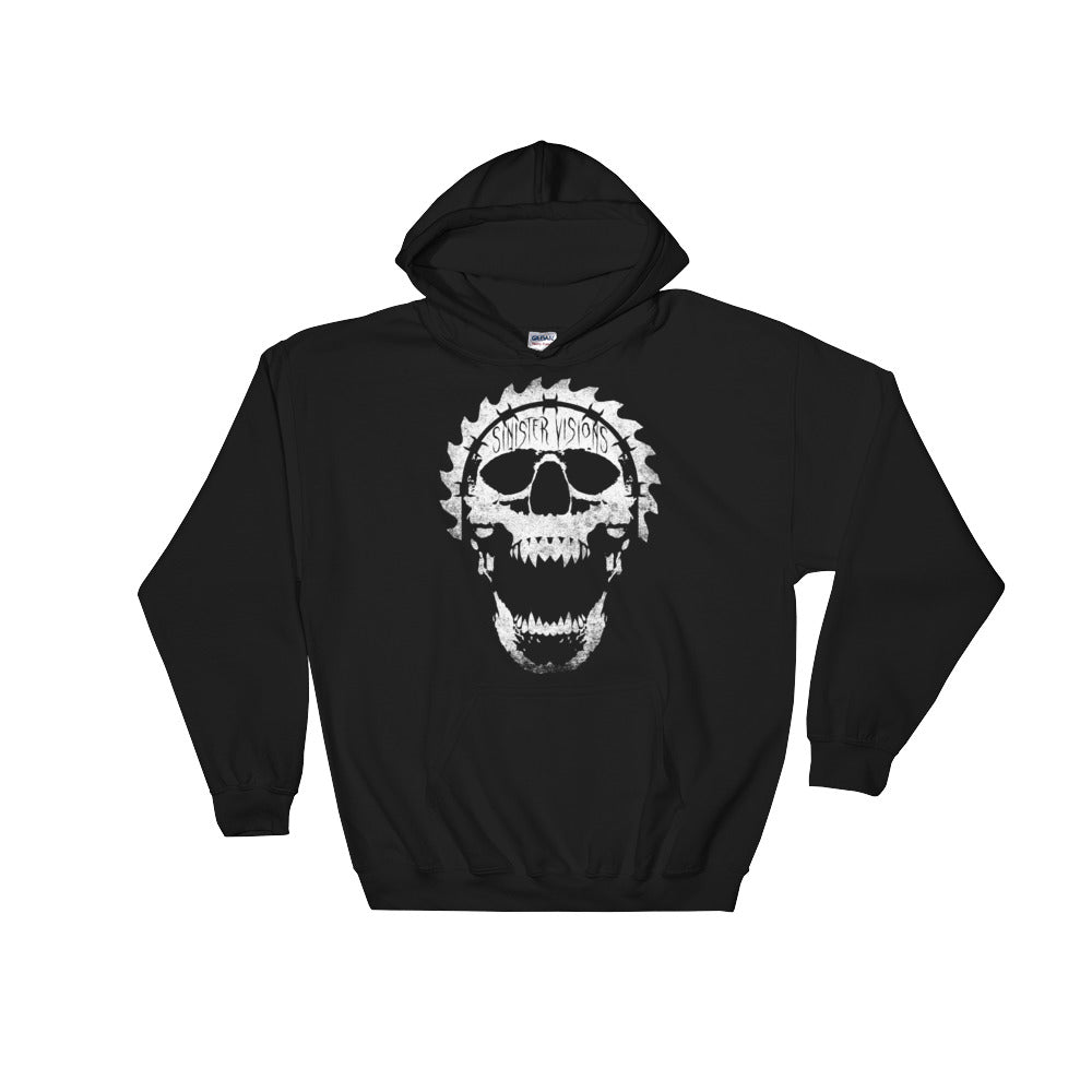 Sinister Visions Screaming Skull Hooded Sweatshirt