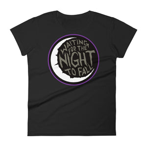 Waiting for The Night to Fall Women's short sleeve t-shirt