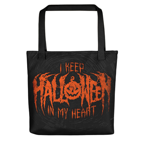 I Keep Halloween In My Heart Tote bag