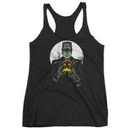 Monster Holiday - The Monster Women's Racerback Tank