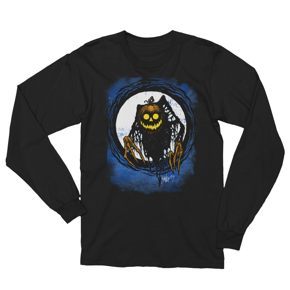 Pumpkin Wicked This Way Comes Unisex Long Sleeve T-Shirt
