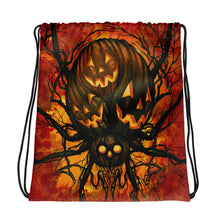 Harvest Spider Drawstring bag