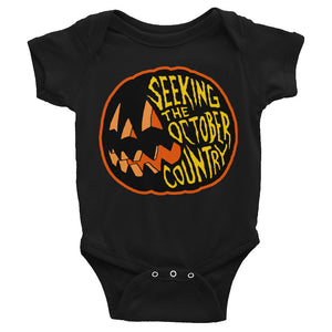 Seeking the October Country Pumpkin Infant Bodysuit