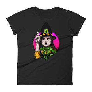 Halloween Saints Series 2 - ALT - Mildred Hubble Women's short sleeve t-shirt