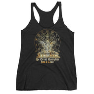 Cult of the Great Pumpkin - Hourglass Turtle Women's Racerback Tank