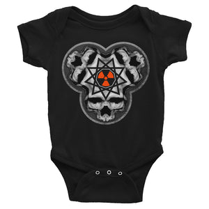 SINISTER SKULLS - Enneagram Skull Infant Bodysuit