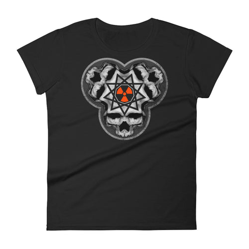 SINISTER SKULLS - Enneagram Skull Women's short sleeve t-shirt