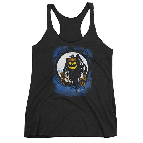 Pumpkin Wicked This Way Comes Women's Racerback Tank