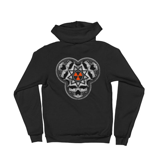 SINISTER SKULLS - Enneagram Skull Hoodie sweater