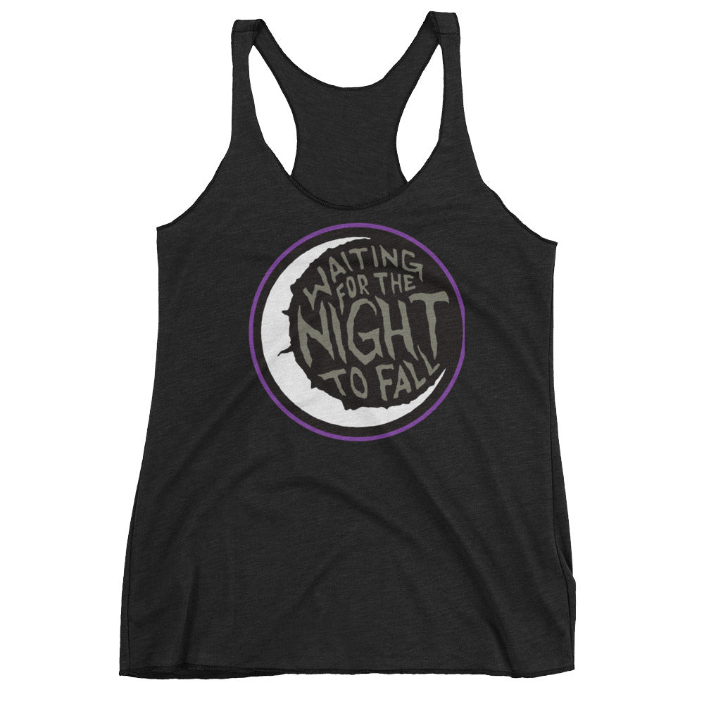 Waiting for the Night to Fall Women's Racerback Tank