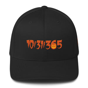 10/31/365 Embroidered Structured Twill Cap