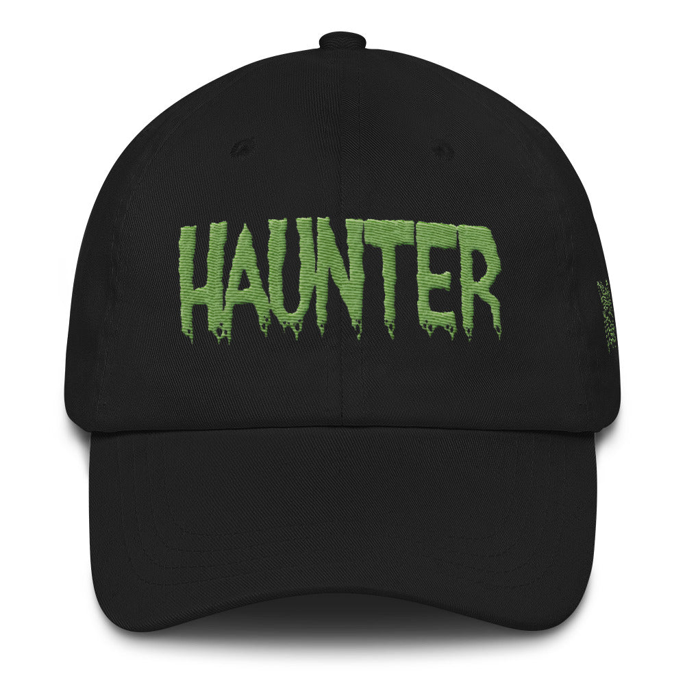 Haunter (Green) Embroidered Dad hat