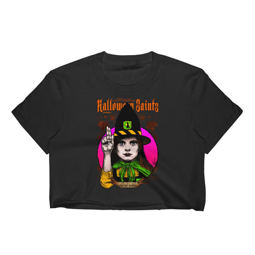 Halloween Saints Series 2 - Mildred Hubble Women's Crop Top