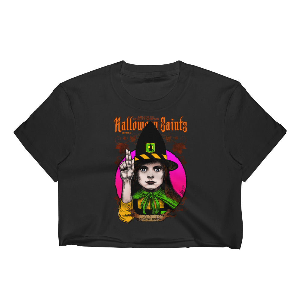 Halloween Saints Series 2 - Mildred Hubble Women's Crop Top