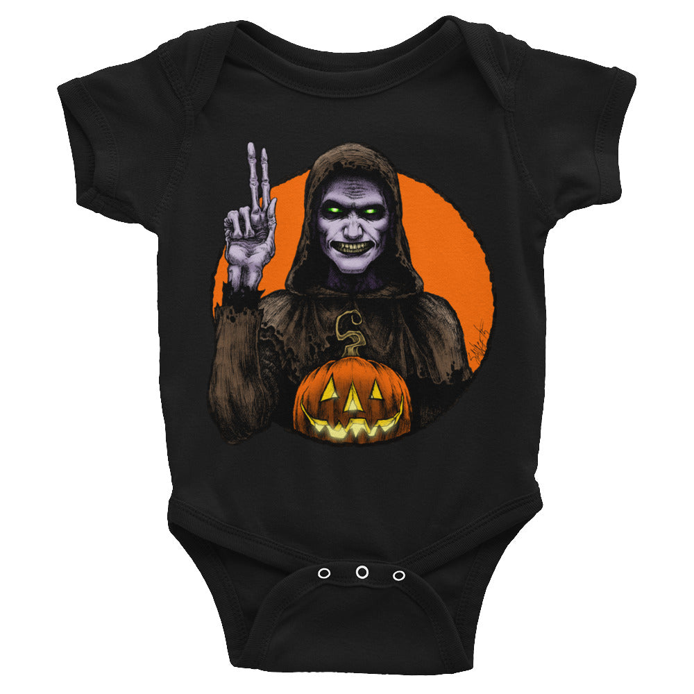 Halloween Saints - ALT - Moundshroud Infant Bodysuit