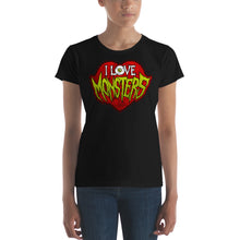 I Love Monsters Women's short sleeve t-shirt