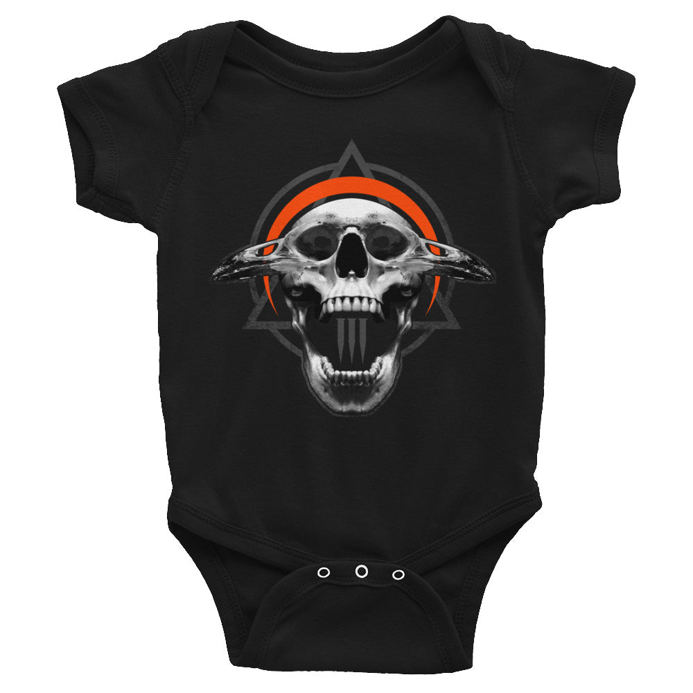 SINISTER SKULLS - Corvus TriSkull Infant Bodysuit