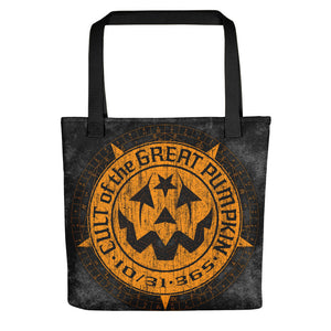 Cult of the Great Pumpkin Weathered Logo Tote bag
