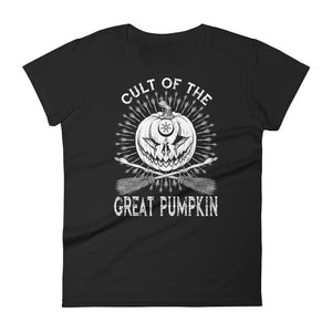 Cult of The Great Pumpkin - Crossed Brooms Women's short sleeve t-shirt