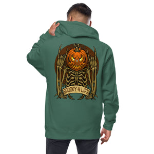 Spooky 4 Life Version 3 Unisex fleece zip up hoodie