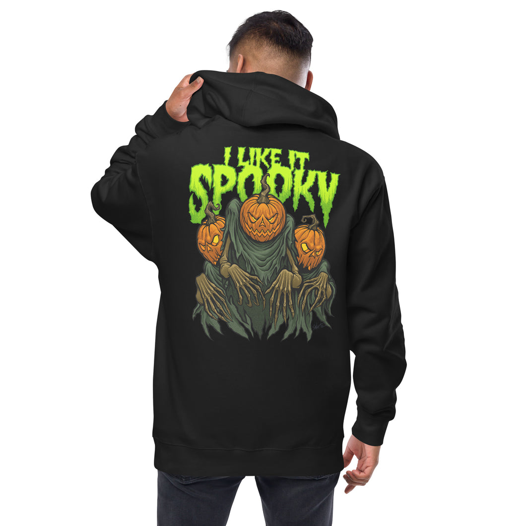 I Like It Spooky Version 2 Unisex fleece zip up hoodie