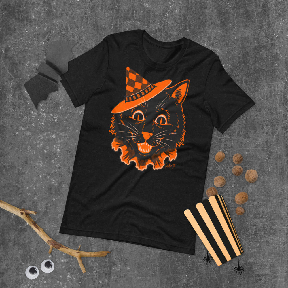 #FrightFall2021 - BLACK CAT - Short-Sleeve Unisex T-Shirt