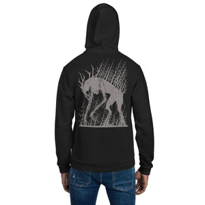 Spirit of the Lonely Places Zip-Up Hoodie sweater