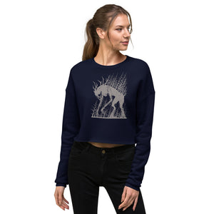 Spirit of the Lonely Places Crop Sweatshirt